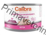 Calibra Cat konz. Kitten kuře a kuřecí srdíčka 200 g