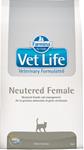 Vet Life Natural Feline Dry Neutered Female 2 kg