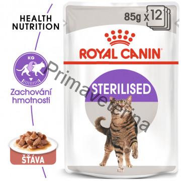Royal Canin Feline kaps. Sterilized Gravy 12 x 85 g