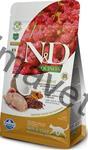 N&D Grain Free Cat Adult Quinoa Skin&Coat Quail & Coconut 0,3 kg