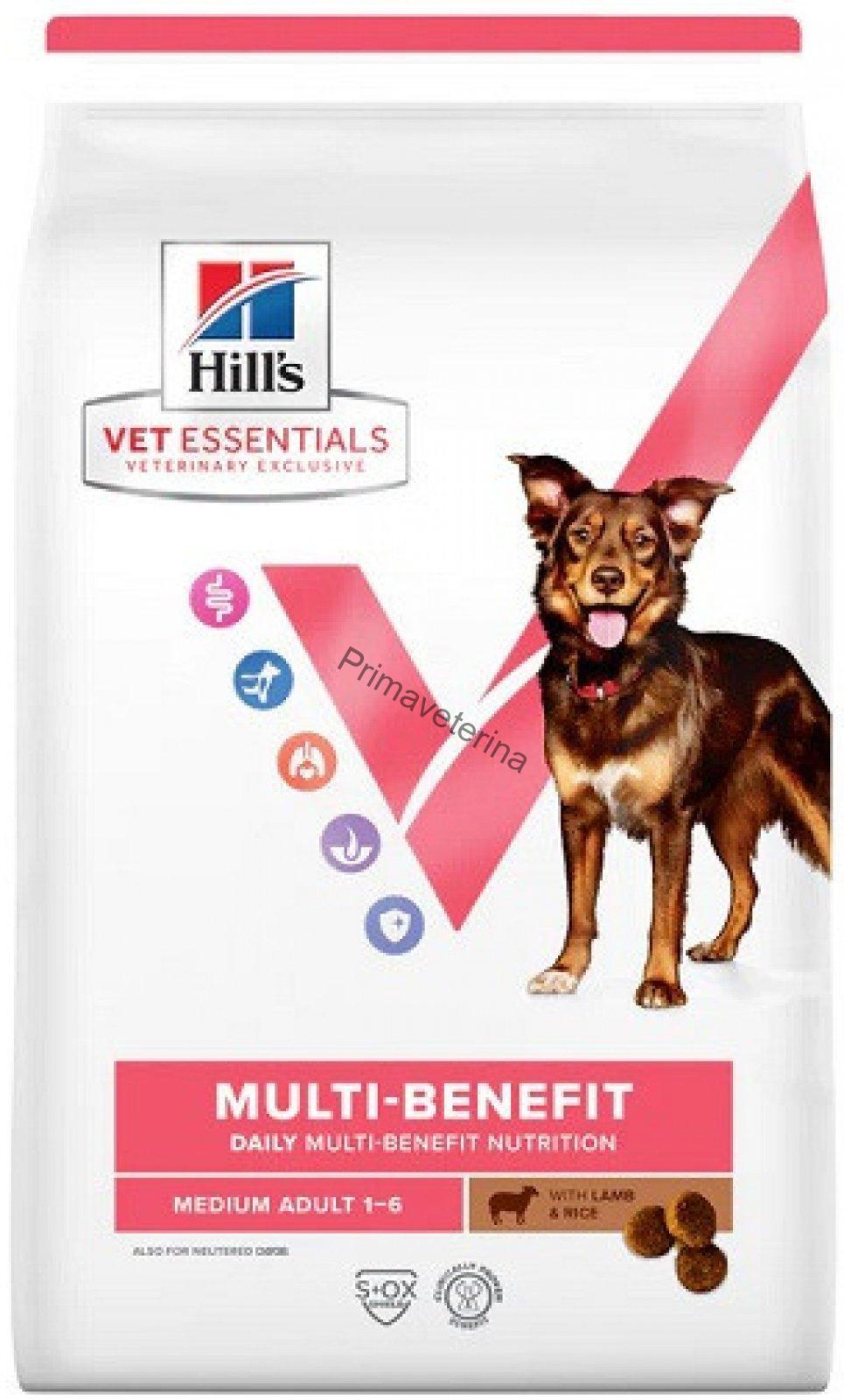 Hill's VetEssentials Canine Adult Medium Breed lamb+rice 2 kg