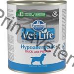  Vet Life Natural Canine konz. Hypoaller Duck&Potato 300 g 