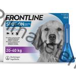 Frontline spot-on dog L a.u.v. sol 3 x 2,68 ml, 20-40kg
