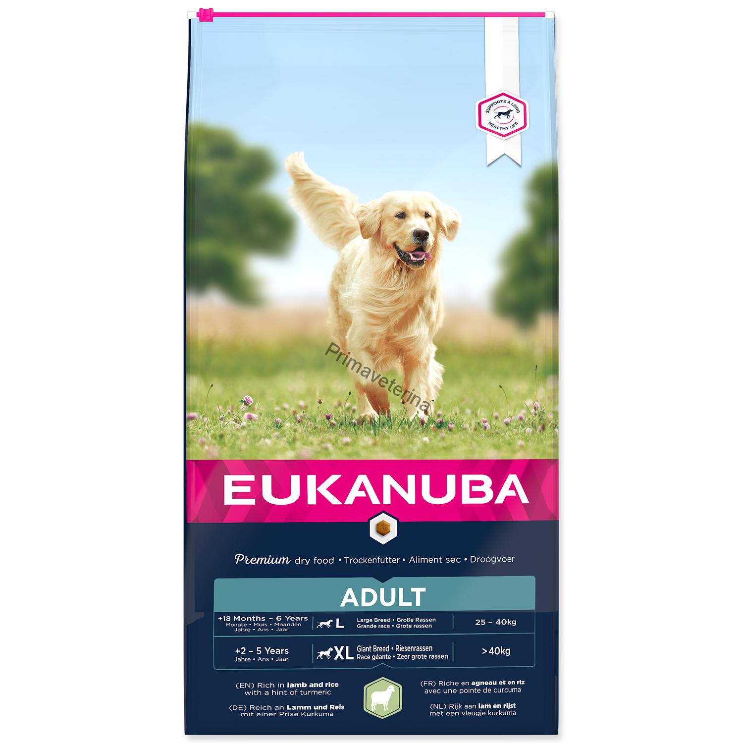 Eukanuba Adult Large Breed Lamb Rice 12 kg
