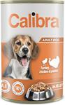 Calibra Dog konz.-krůta + kuřecí +těstoviny v želé 1240 g