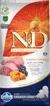 N&D Grain Free Dog Puppy M/L Pumpkin Lamb & Blueb. 12 kg