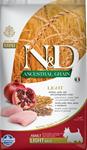 N&D Low Grain Dog Light Mini Chicken & Pomegr 2,5 kg