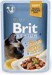 Brit Premium Cat kaps. Delicate Fillets in Gravy with Tuna 85 g