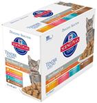 Hill's Feline Young Adult Sterilised Chicken+Fish+Trout+Turkey 12 ks