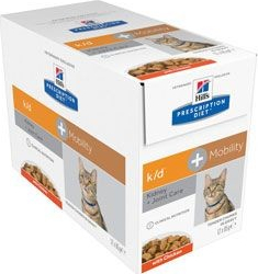 Hill's Prescription Diet Feline K/D + Mobility kaps. 12 x 85 g