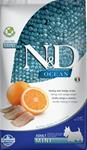 N&D OCEAN Dog Grain Free Adult Mini Herring & Orange 2,5 kg