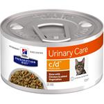 Hill's Prescription Diet Feline Stew c/d konzerva Multicare Chicken & Veget. 82