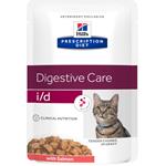 Hill's Prescription Diet Feline I/D s AB+ losos - kapsička 12 x 85 g