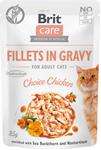 Brit Care Cat kaps. Fillets in Gravy Choice Chicken  85 g