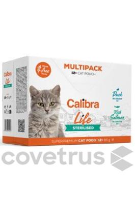 Calibra Cat Life kapsa Sterilised Multipack 12x85g