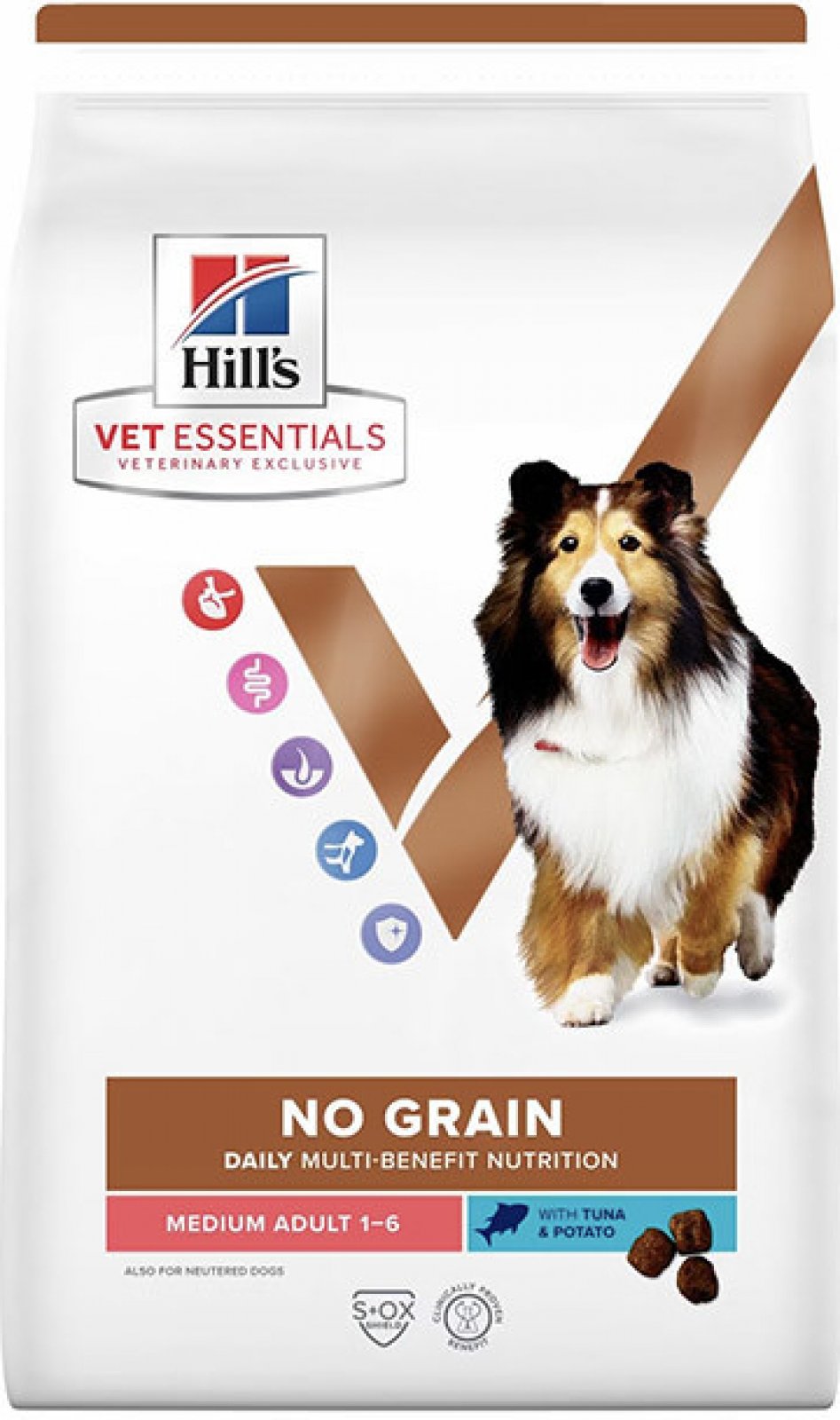 Hill's VetEssentials Canine No Grain Adult Medium tuna 10 kg