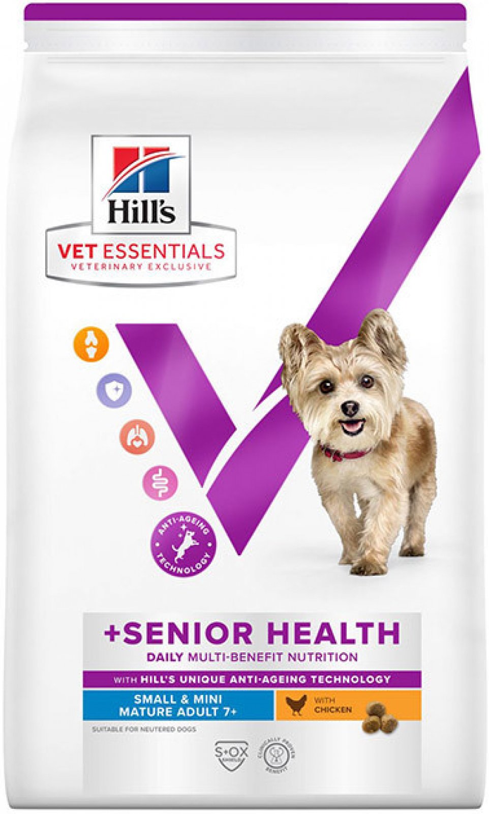 Hill's VetEssentials Canine MA Senior Small&Mini Chicken 2kg