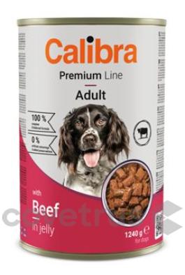 Calibra Dog Premium konz. with Beef 1240g