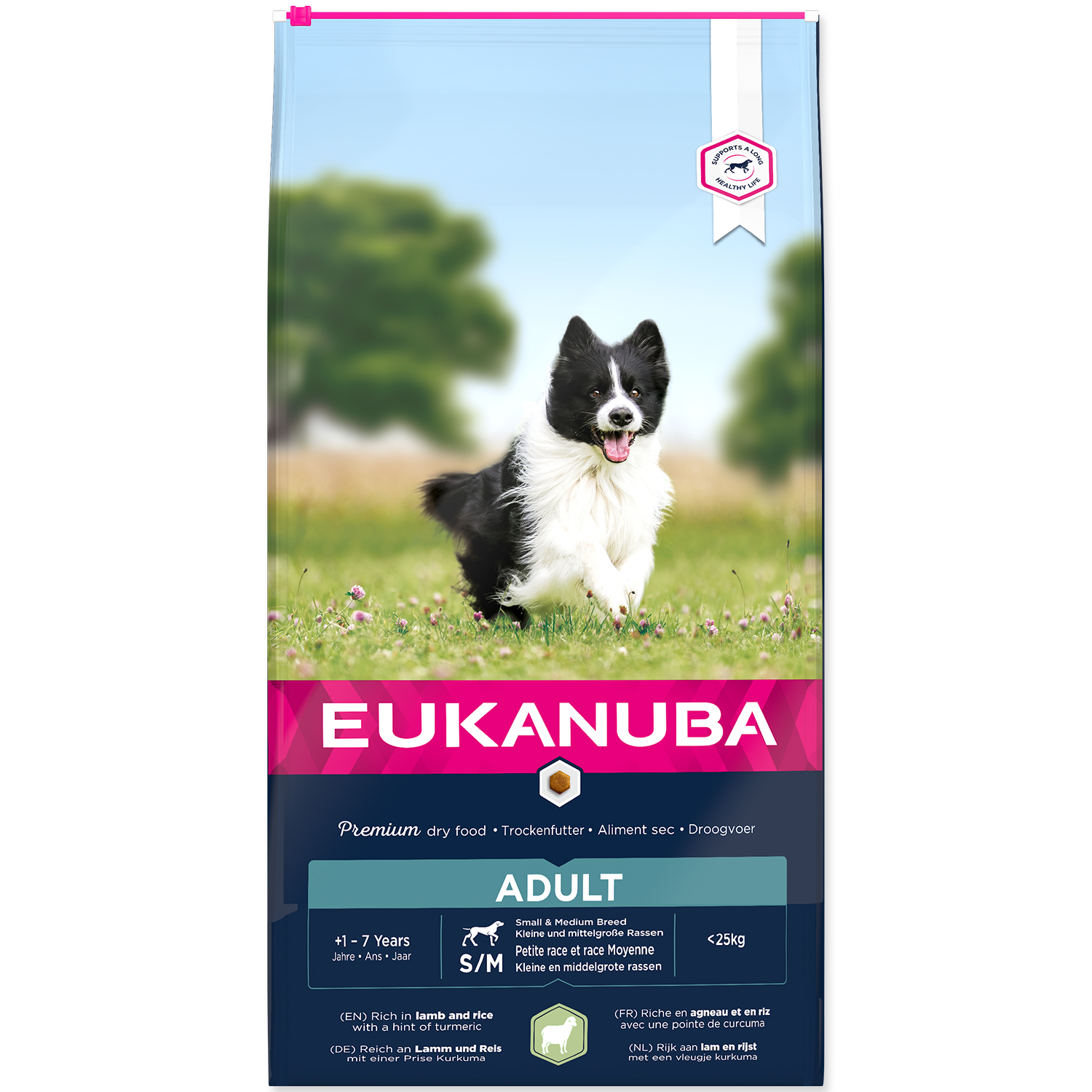 Eukanuba Adult Small & Medium Lamb & Rice 12 kg