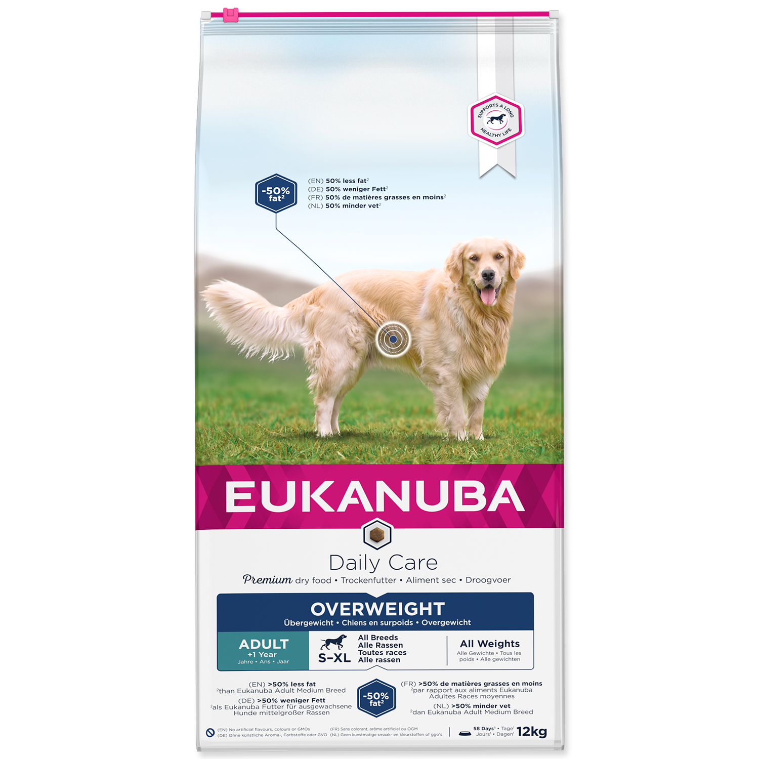 EUKANUBA Daily Care Overweight 12kg