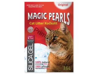 Podestýlka Magic PEARLS Kočkolit 16l