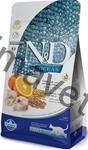 N&D OCEAN Cat Grain Free Adult Herring, Pumpkin & Orange 1,5 kg