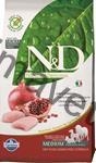 N&D PRIME Dog Grain Free Adult M/L Chicken & Pomegranate 12 kg