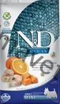 N&D OCEAN Dog Low Grain Adult Mini Codfish & Orange 2,5 kg