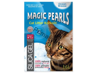 Kočkolit MAGIC Pearls Litter s vůní Cool Breeze (16l)