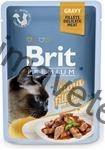 Brit Premium Cat kaps. Delicate Fillets in Gravy with Tuna 85 g