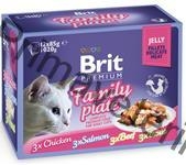Brit Premium Cat kaps. -Jelly Family Pl. 1020 g (12x85 g)