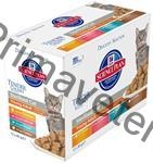 Hill's Feline Young Adult Sterilised Chicken+Fish+Trout+Turkey 12 ks