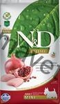 N&D PRIME Dog Grain Free Adult Mini Chicken&Pomegranat 2,5 kg