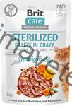 Brit Care Cat kaps. Sterilized. Fillets in Gravy with Healthy Rabbit 85 g