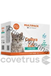 Calibra Cat Life kapsa Sterilised Multipack 12x85g