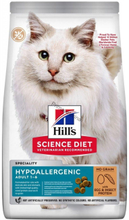 Hill's Science Plan Feline Adult Hypo Insect&Egg 1,5kg