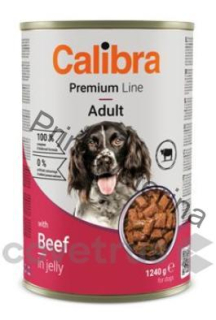 Calibra Dog Premium konz. with Beef 1240g