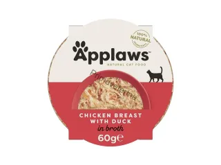 Applaws Cat miska kuřecí prsa a kachna 60 g