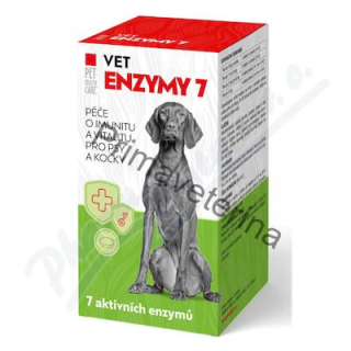 PET HEALTH CARE Vet Enzymy 7 psy&kočky tbl.100