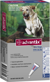 Advantix pro psy spot.on.nad 25kg 1x4ml