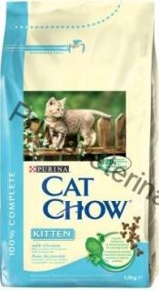 Purina Cat Chow Kitten kuře 1,5 kg